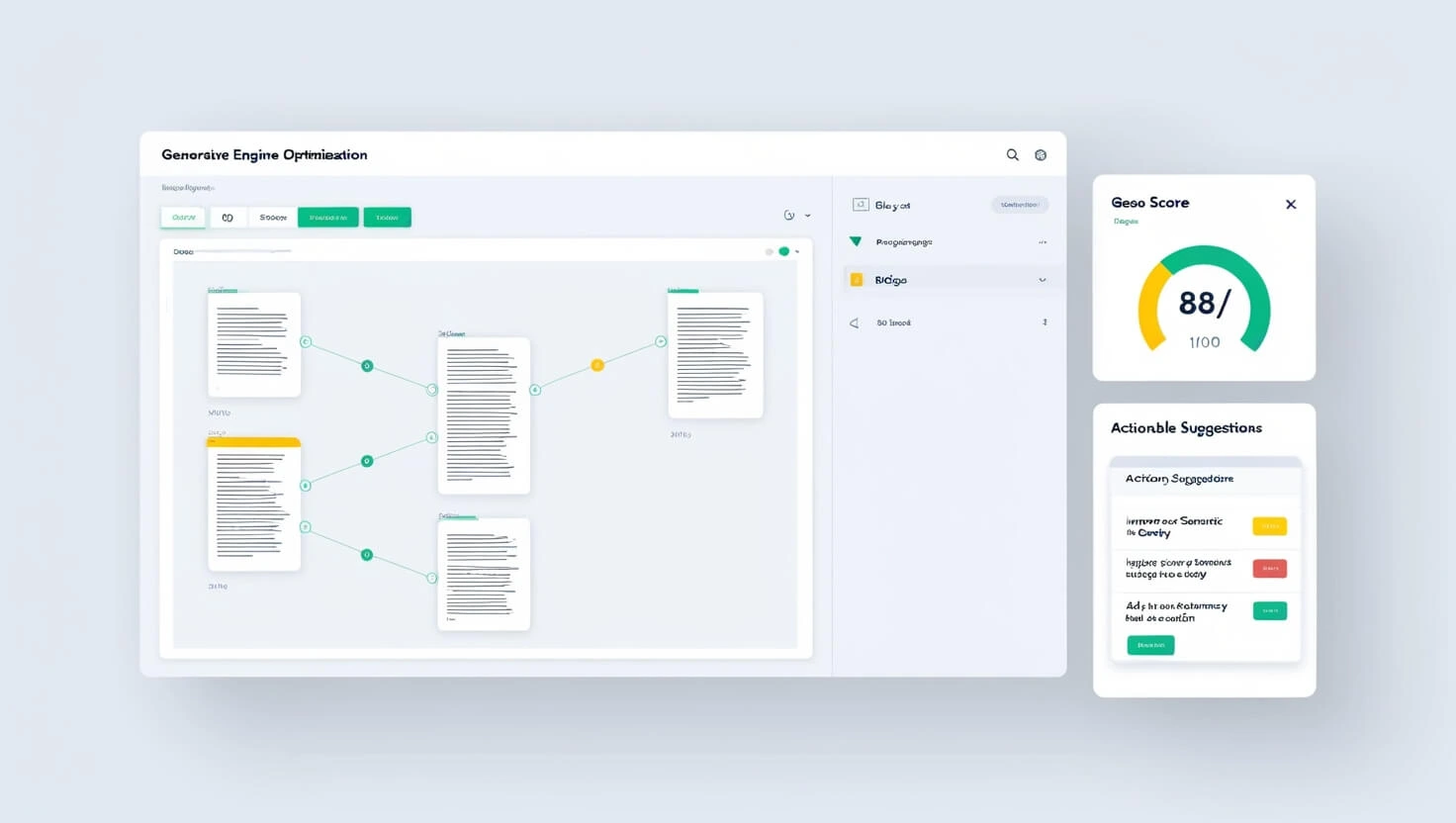 GEO Analysis Dashboard Screenshot